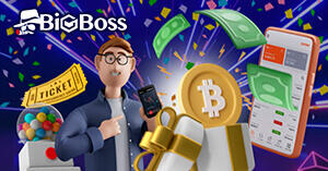 BigBossの暗号通貨ガチャ第2弾!STICPAY出金で最大1BTCが当たる!