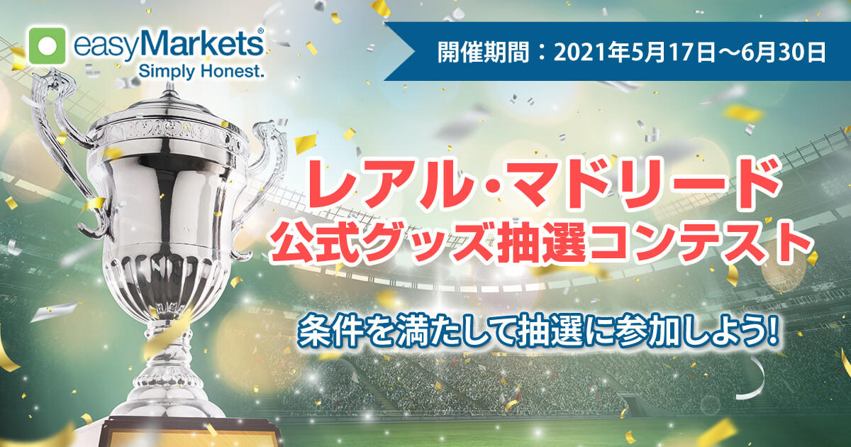 easyMarkets レアル・マドリード公式グッズ抽選コンテスト