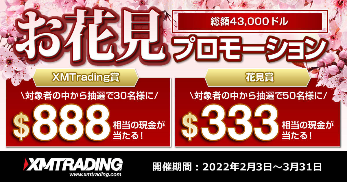 XMTrading 花見プロモーション