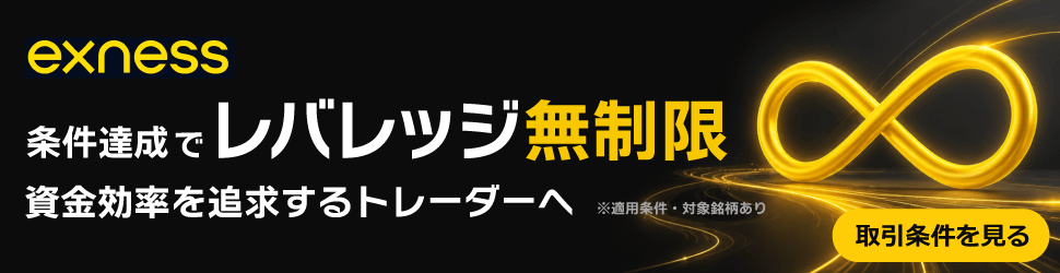 Exnessのキャンペーンバナー
