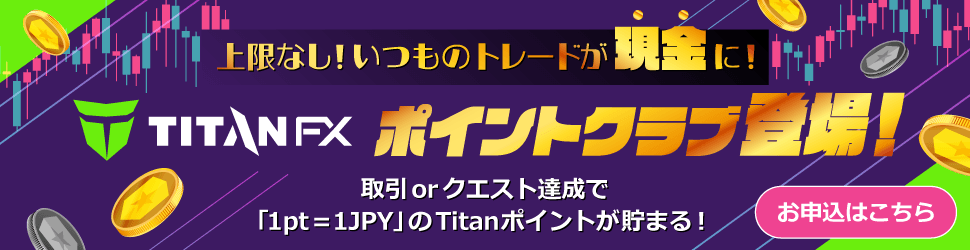 Titan FXのキャンペーンバナー