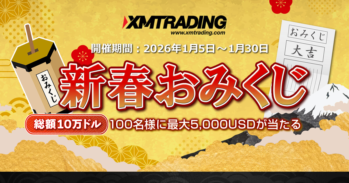 入金＆取引で最大5,000USDが当たる！