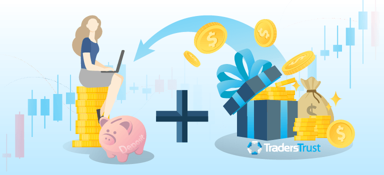 TradersTrustの入金ボーナス