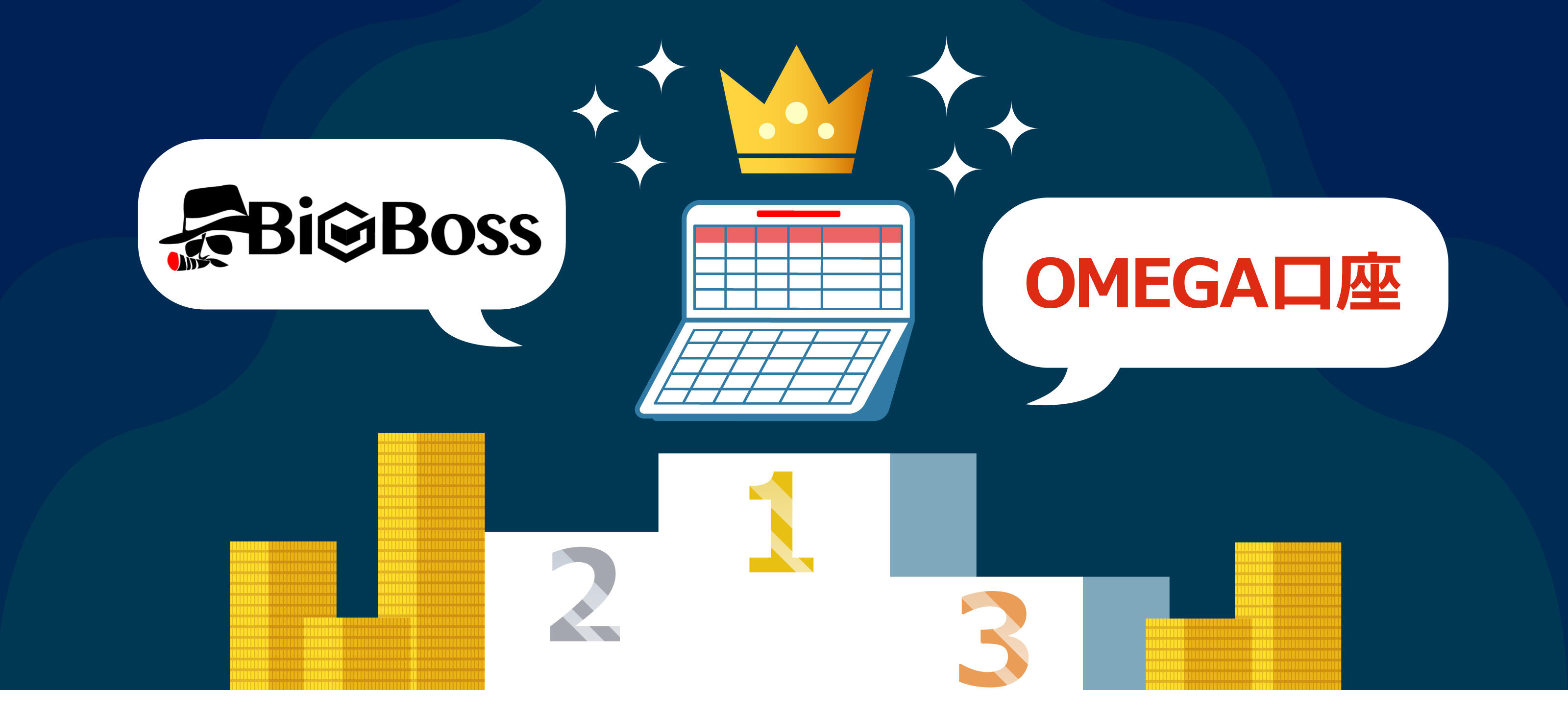 新口座「OMEGA(オメガ)口座」はBigBoss最上位口座