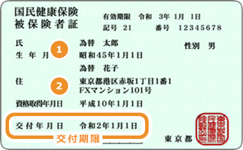 健康保険（被保険者）証