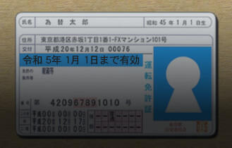 陰が入り込んで不鮮明