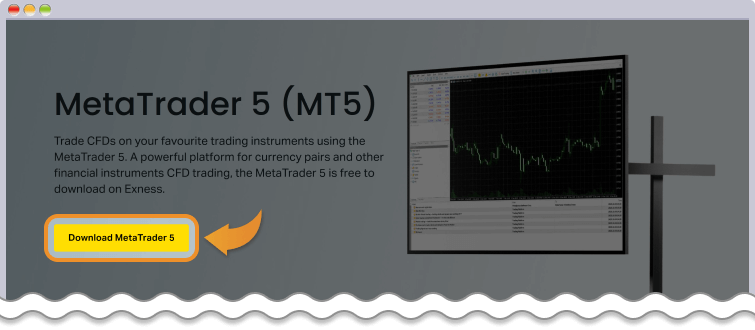Exness MT4 / MT5ダウンロード