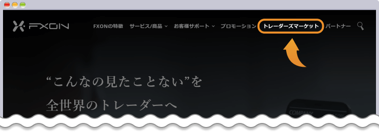 FXON ポートフォリオの使い方