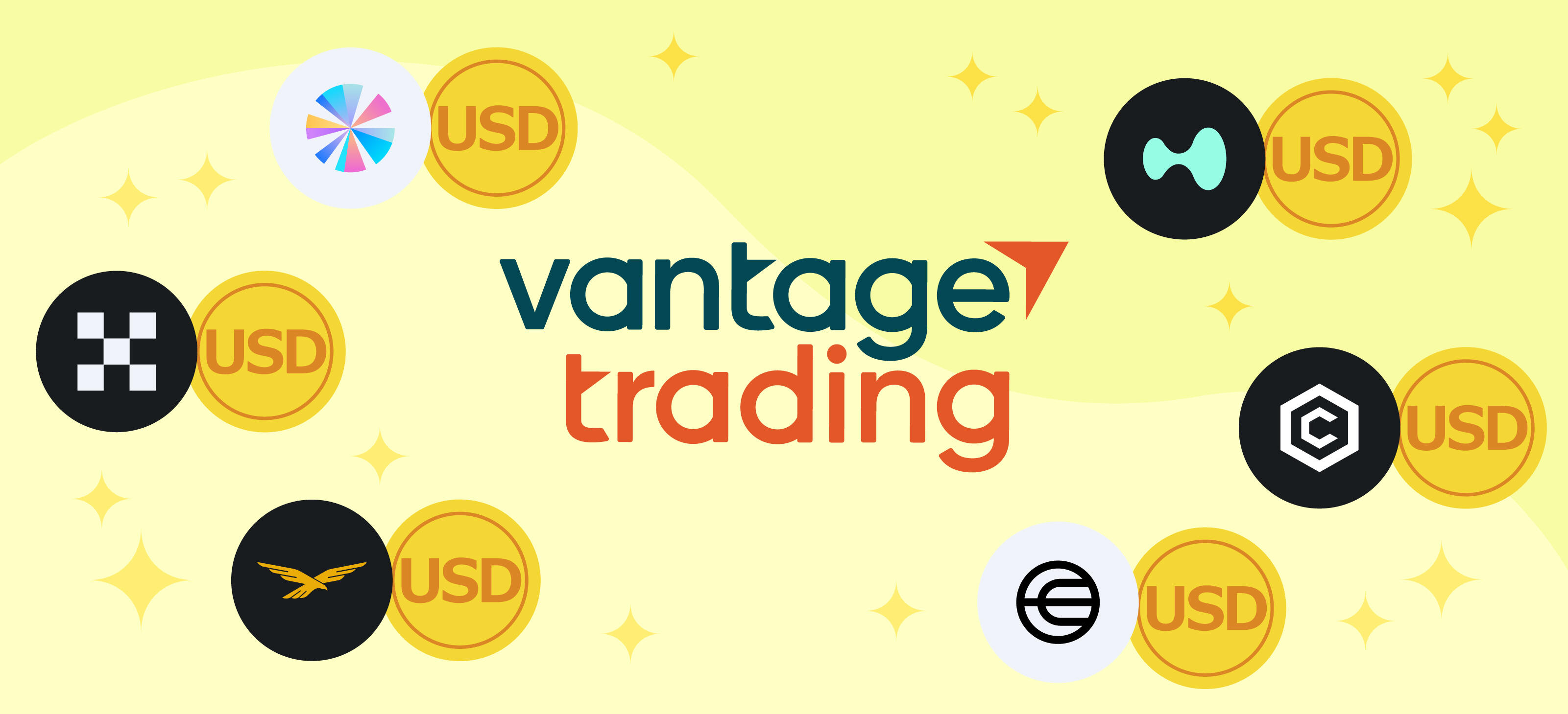 Vantage Tradingが2025年10月18日より6種類の仮想通貨銘柄を追加
