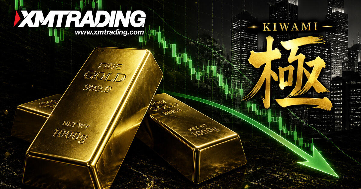 XMTradingがKIWAMI極口座のゴールドスプレッドを縮小！実測2.0pips台も確認