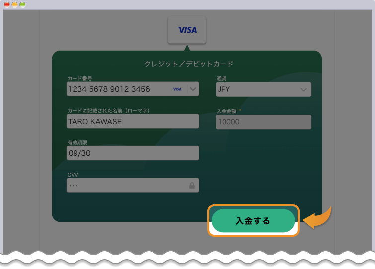 クレジット決済